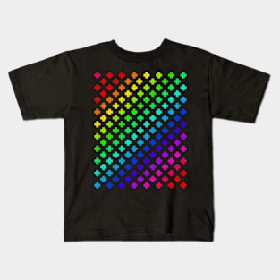 Rainbow D-PAD Kids T-Shirt